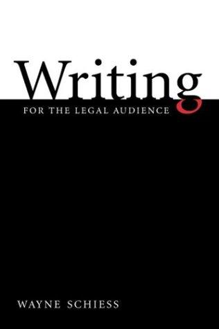 Writing for the legal audience