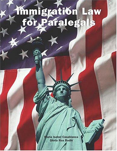 Immigration law for paralegals