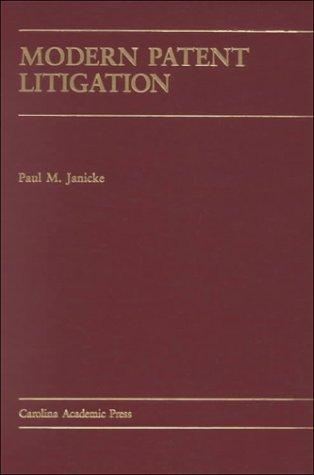 Modern patent litigation