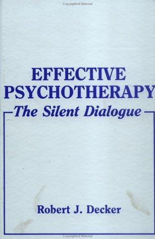 Effective psychotherapy