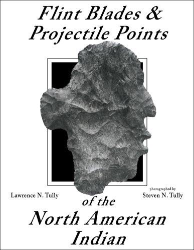 Flint blades and projectile points of the North American Indian