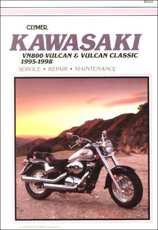 Clymer Kawasaki Vn800 Vulcan and Vulcan Classic 1995-1998