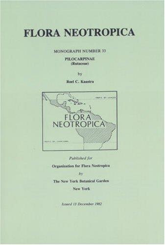 Pilocartinae (Flora Neotropica, Monograph)