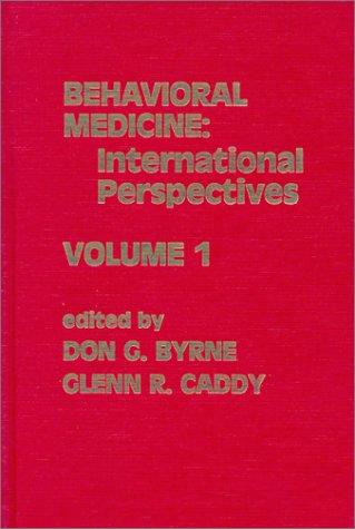 Behavioral Medicine Vol. 1