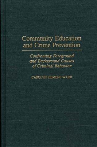 Community education and crime prevention