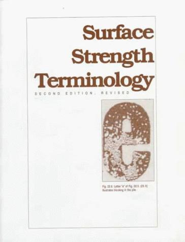 Surface strength terminology