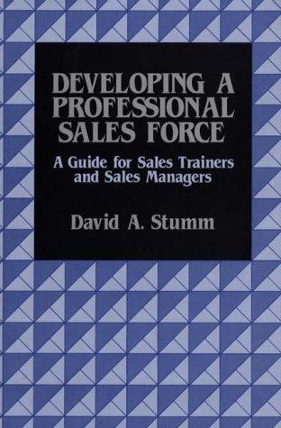 Developing a professional sales force