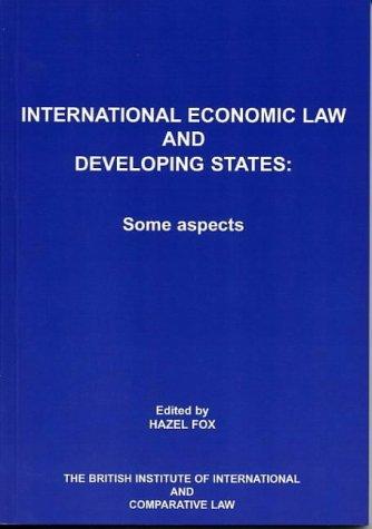 International economic law and developing states