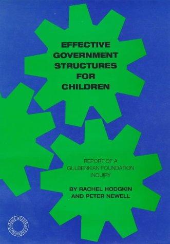 Effective government structures for children