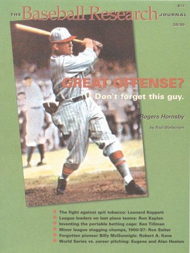 The Baseball Research Journal, Volume 28 (Baseball Research Journal)