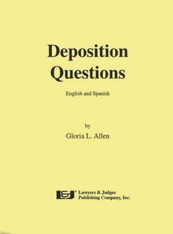 Deposition Questions