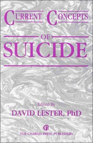 Current concepts of suicide