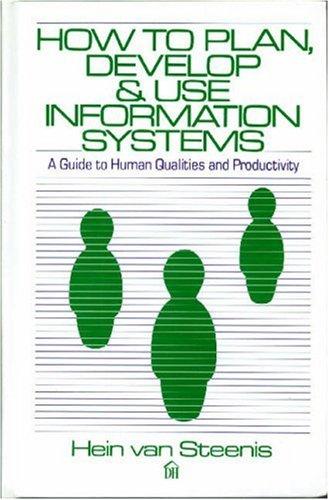 How to plan, develop & use information systems
