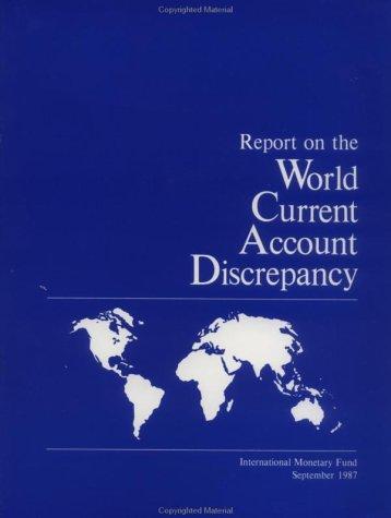 Final report of the Working Party on the Statistical Discrepancy in World Current Account Balances