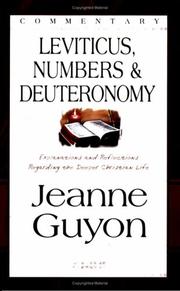 Leviticus, Numbers & Deuteronomy