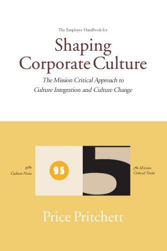 The employee handbook for shaping corporate culture