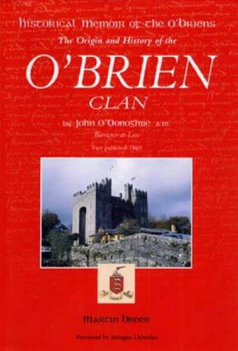 Historical memoir of the O'Briens