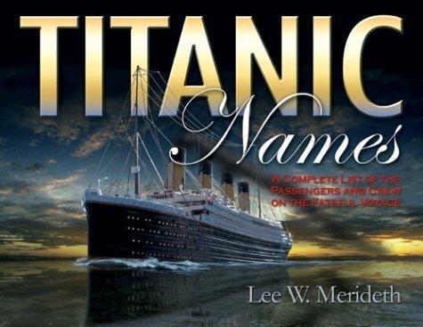 Titanic names