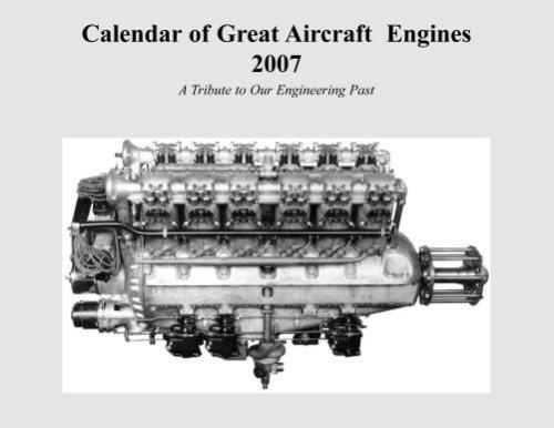 Calendar of Great Aircraft Engines, 2007