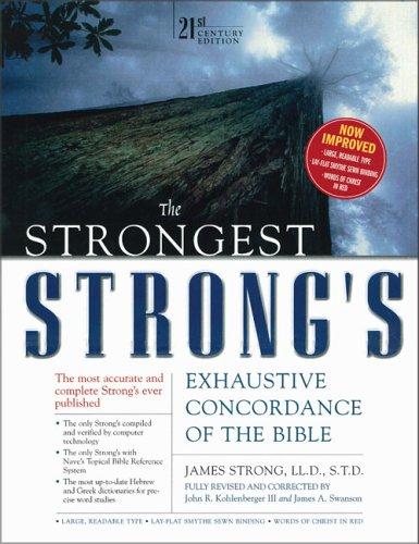 The Strongest Strong's Exhaustive Concordance, Value Price