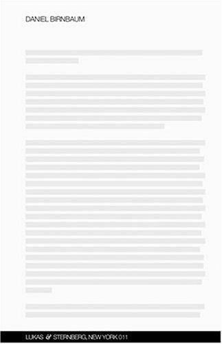 Daniel Birnbaum, Chronology