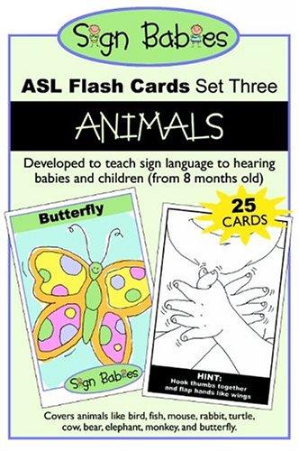 Sign Babies ASL Flash Cards, Set Three