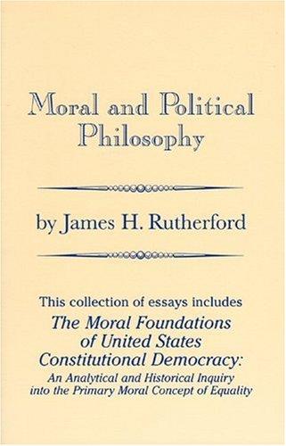 Moral and Political Philosophy