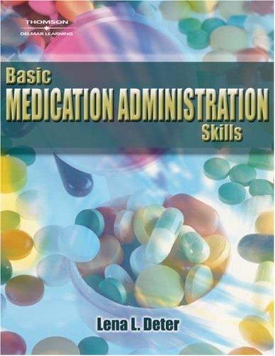 Basic medication administration skills