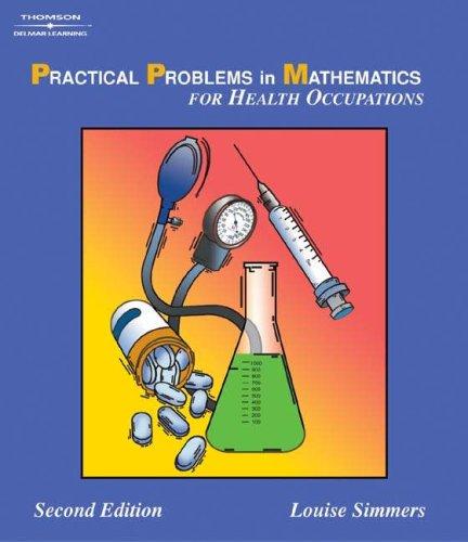Instructor's guide to accompany practical problems in mathematics for health occupations