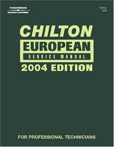 Chilton European Service Manual - Annual Edition