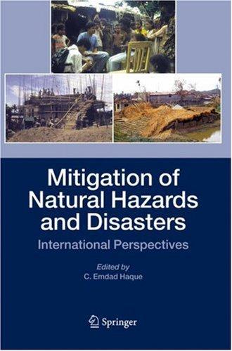 Mitigation of Natural Hazards and Disasters