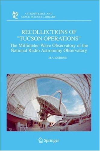 Recollections of "Tucson operations"