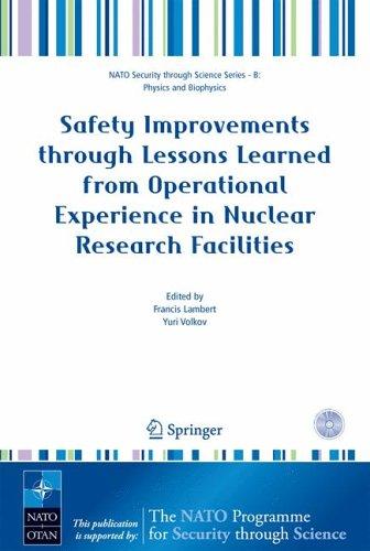 Safety improvements through lessons learned from operational experience in nuclear research facilities