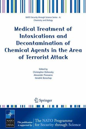 Medical treatment of intoxications and decontamination of chemical agents in the area of terrorist attack