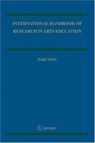International Handbook of Research in Arts Education 2-volume set