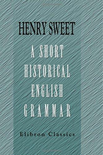 A short historical English grammar