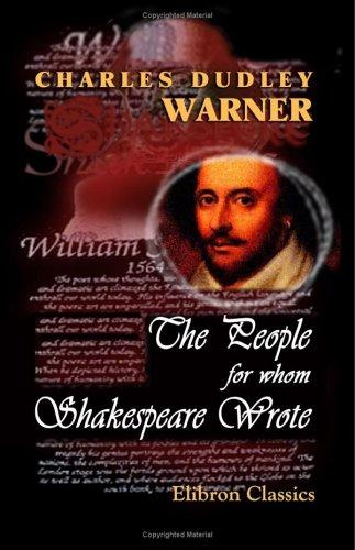 The People for Whom Shakespeare Wrote
