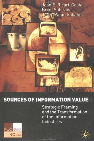 Sources of information value