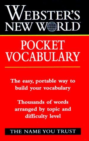 Webster's New World pocket vocabulary