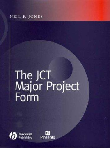 The JCT Major Projects Form