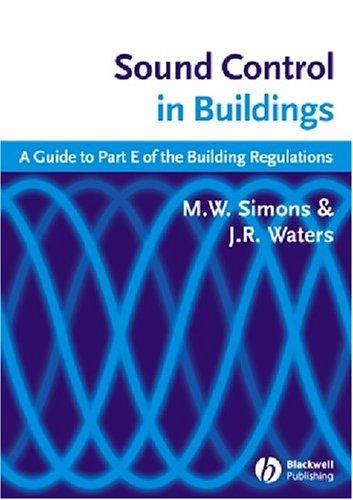 Sound Control in Buildings