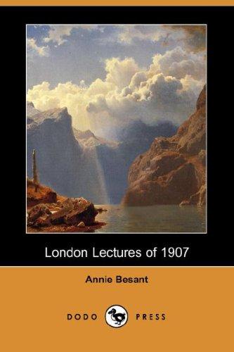 London Lectures of 1907