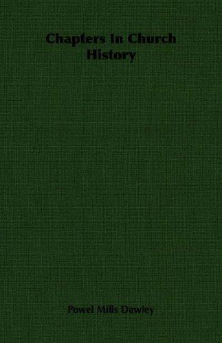 Chapters in church history