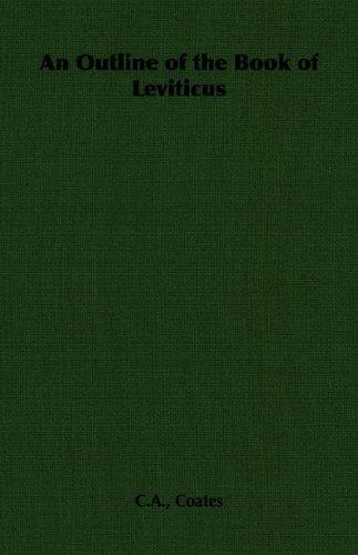 An Outline of the Book of Leviticus