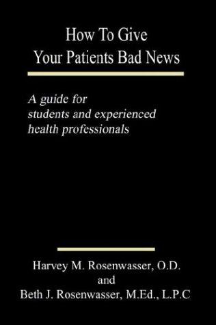 How to give your patients bad news
