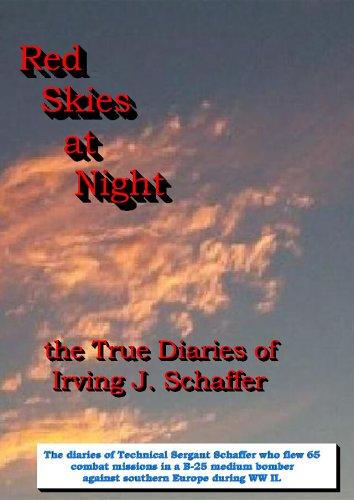 Red skies at night