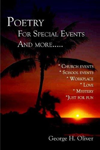 Poetry For Special Events and more....