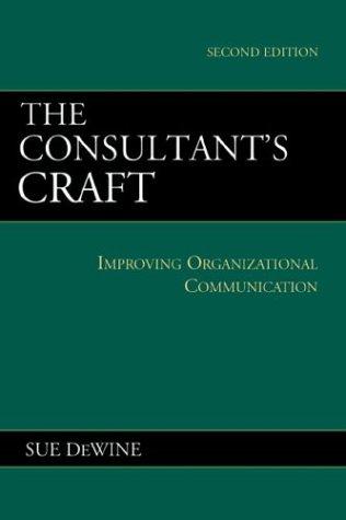 The consultant's craft