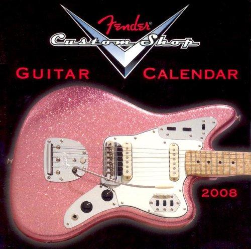 Fender Custom Shop Guitar 2008 Mini Calendar