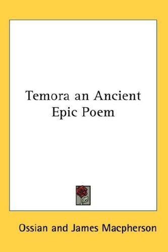 Temora an Ancient Epic Poem